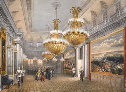 Фельдмаршальский зал в Зимнем дворце
