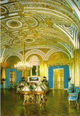 Золотая гостиная в Зимнем дворце